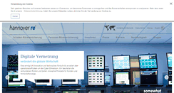 Desktop Screenshot of hannover-rueck.de